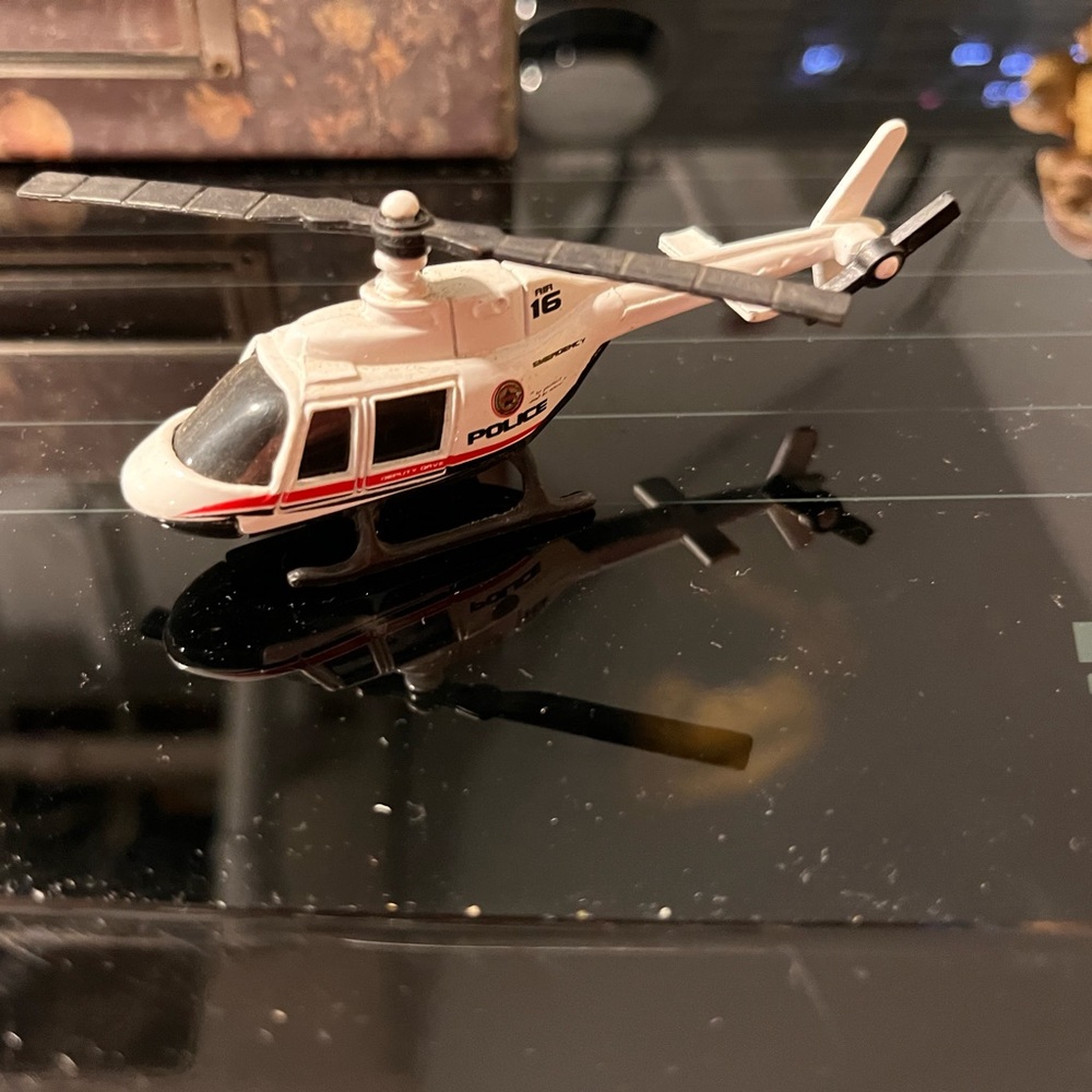 1999 Maisto Tonka Air 16 Emergency Police helicopter